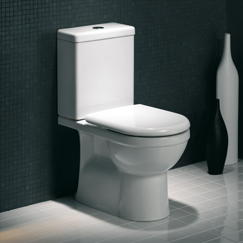 Fowler Newport Close Coupled Cube Toilet Suite