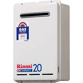 rinnai infinity 20 - natural gas - fully installed
