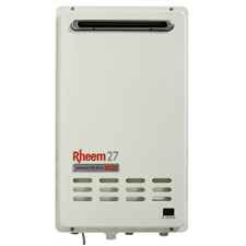 rheem integrity 27 - natural gas - fully installed