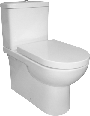 Johnson Suisse Life Close Coupled Flush to Wall Toilet Suite