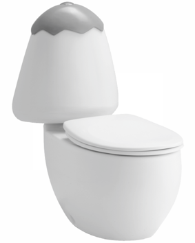 Cotto Egg Childrens Close Coupled Toilet Suite