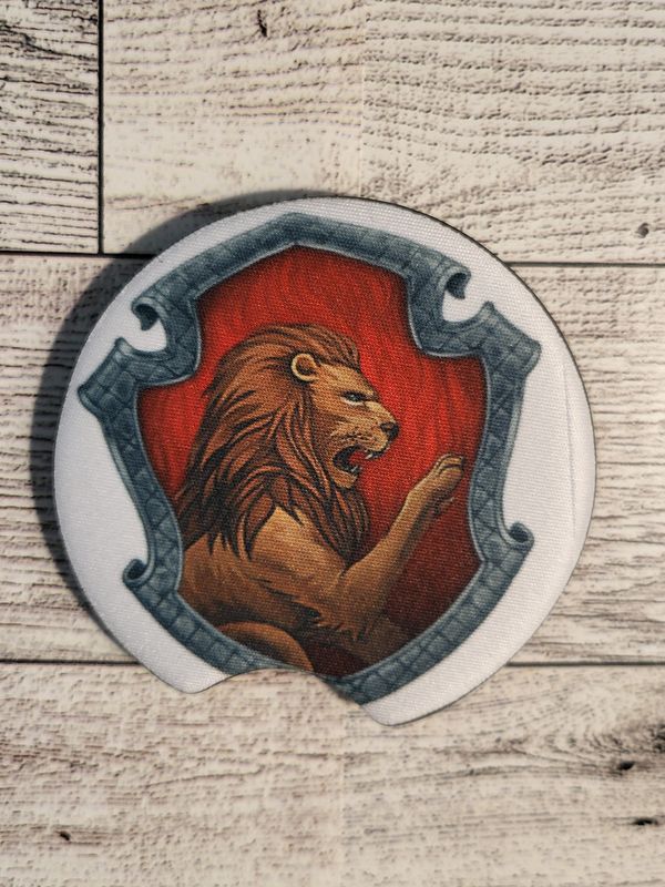 Car Coasters- Individual-Gryffindor Crest