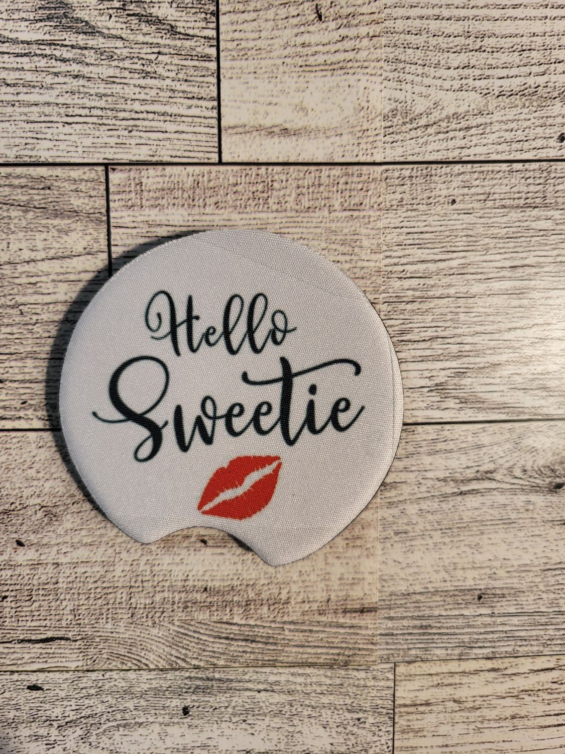 Car Coasters- Individual-Hello Sweetie