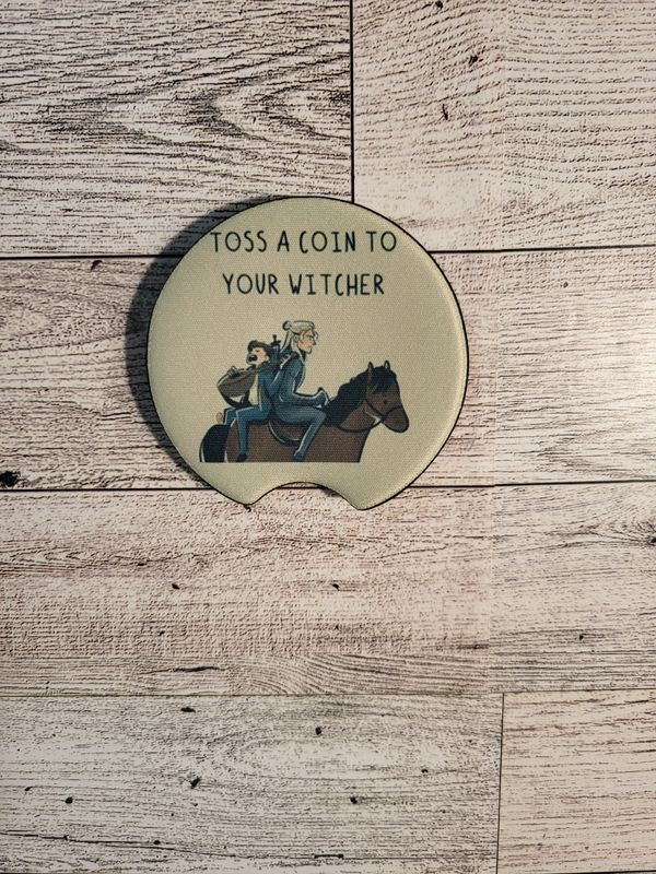 Car Coasters- Individual-Toss a coin