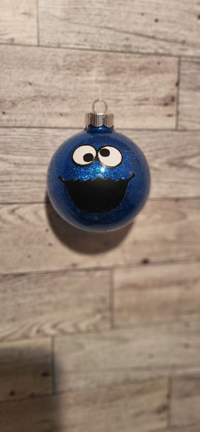 Ornaments- Individual-Cookie Monster