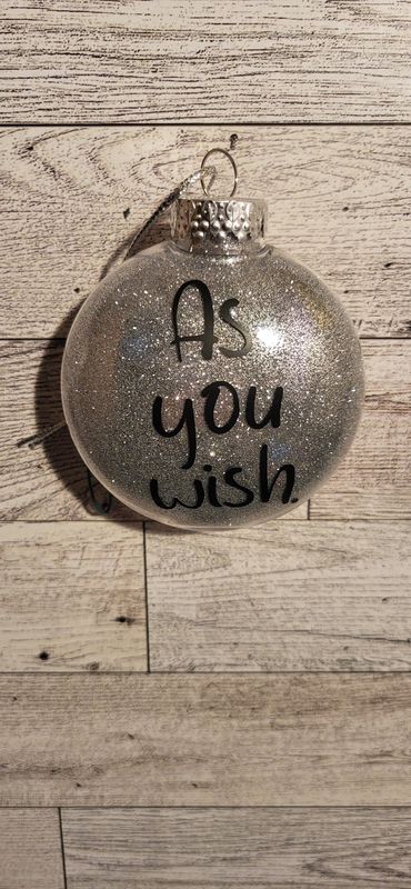Ornaments- Individual-As you wish