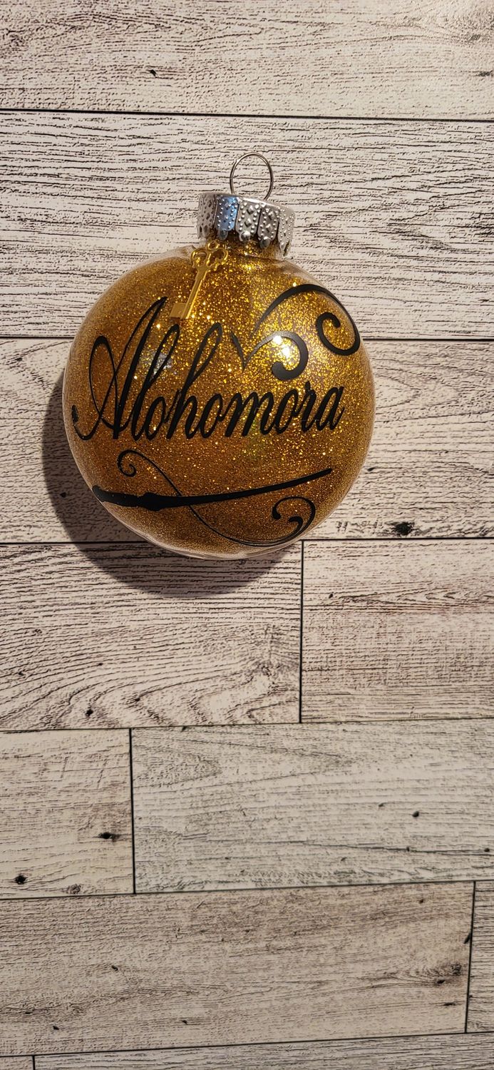 Ornaments- Individual-Alohomora with charm