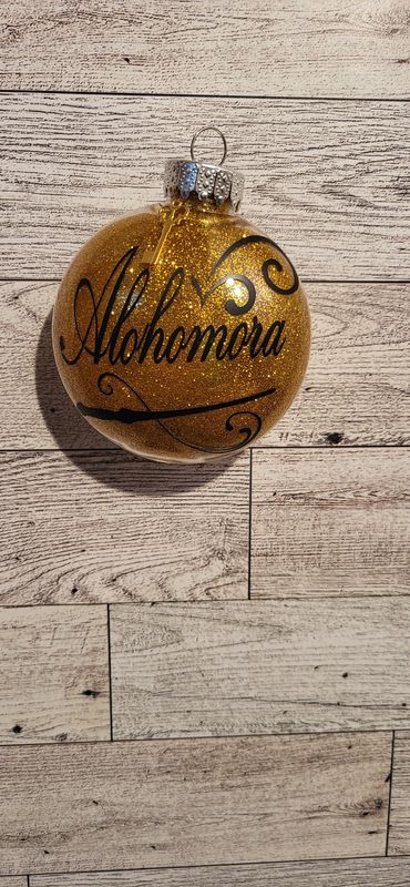 Ornaments- Individual-Alohomora with charm
