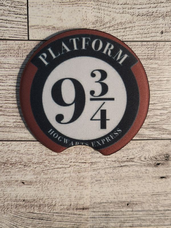 Car Coasters- Individual-Platform 9 3/4