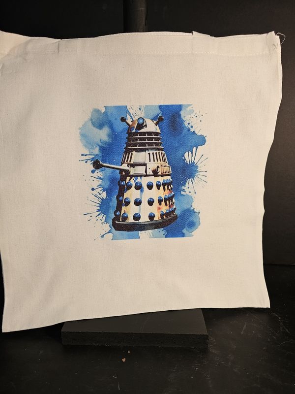 Canvas Tote Bag-Dalek