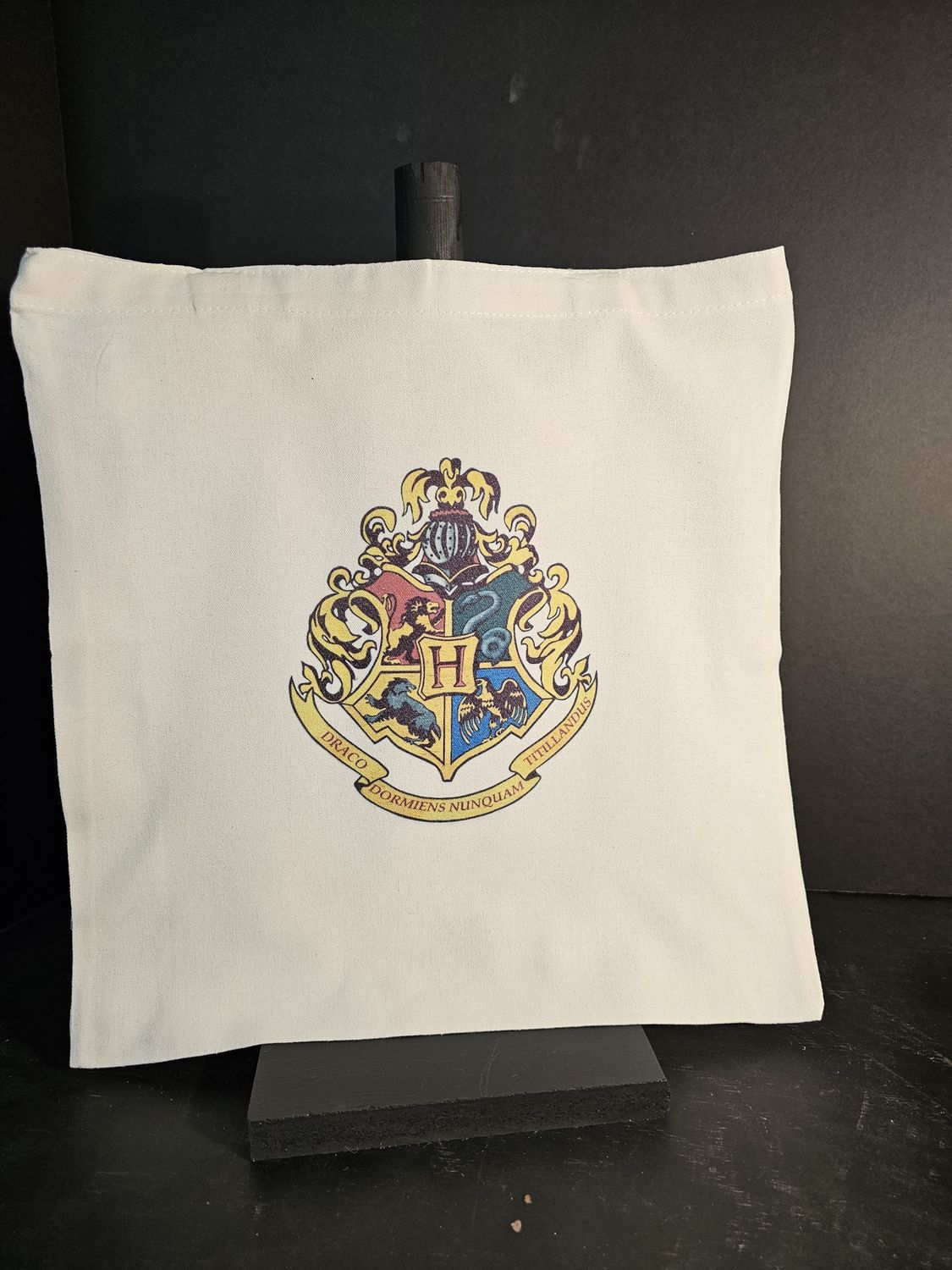 Canvas Tote Bag-Hogwarts Crest