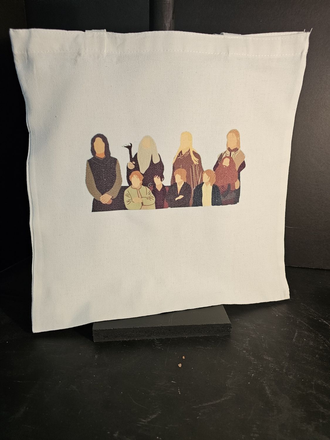 Canvas Tote Bag-LOTR Fellowship