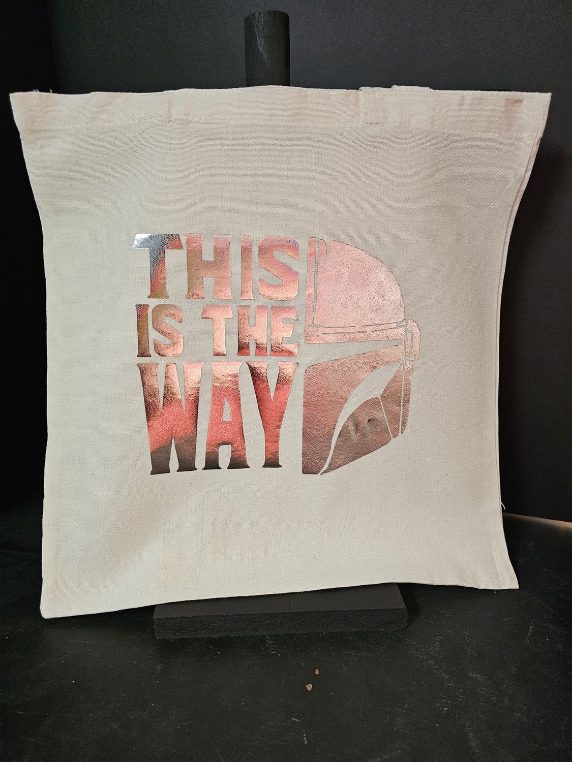 Canvas Tote Bag-This is the way