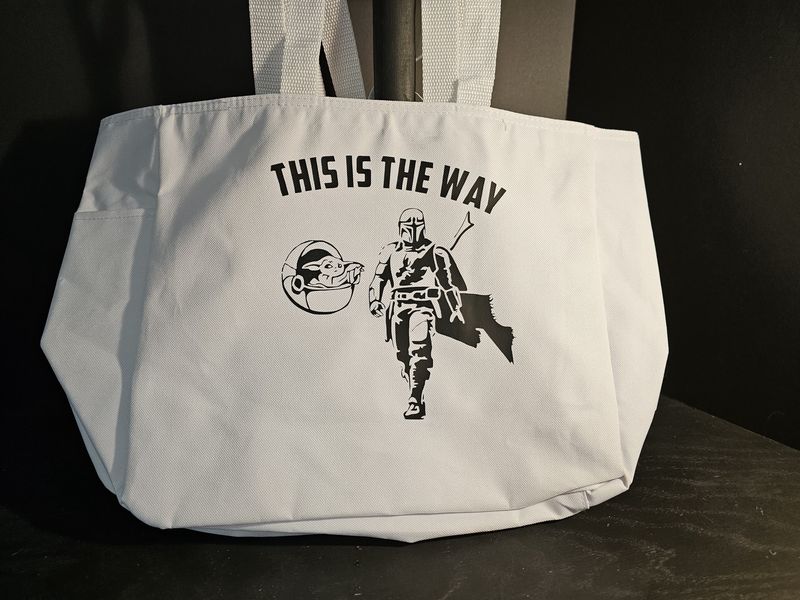 This is the Way tote Bag (large)