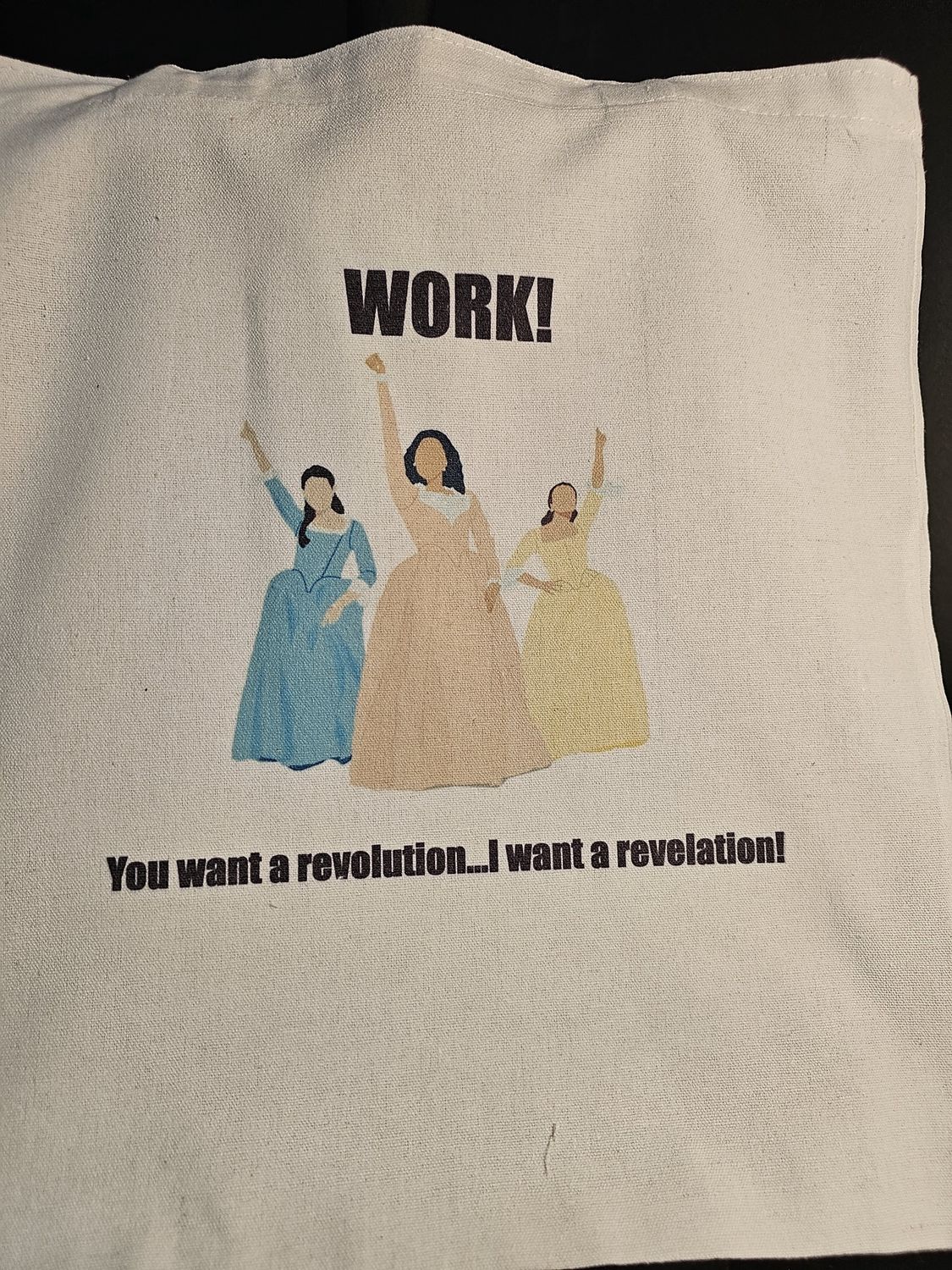 Canvas Tote Bag-Hamilton Work