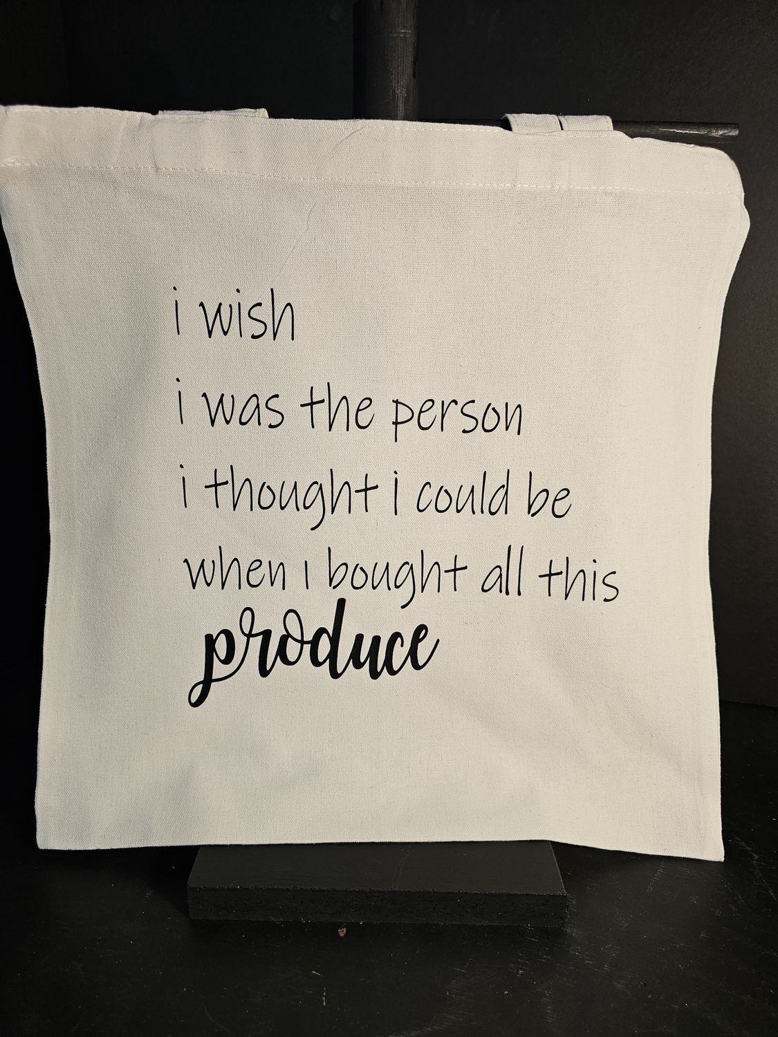 Canvas Tote Bag-Produce