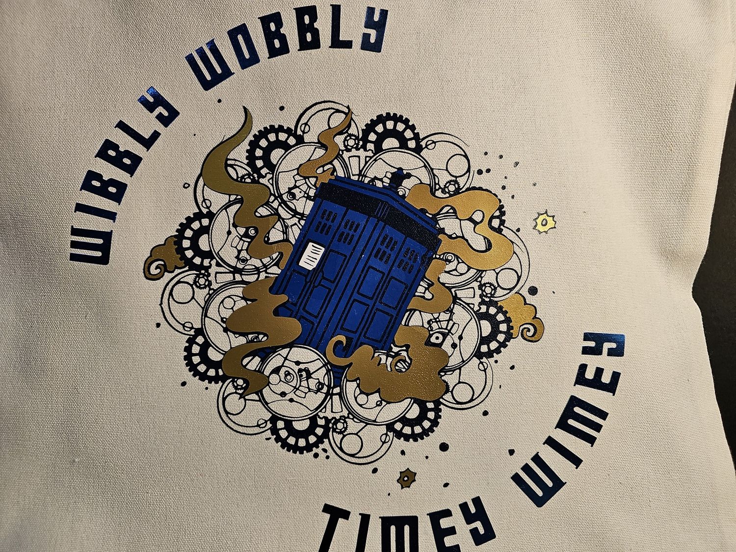 Canvas Tote Bag-Tardis
