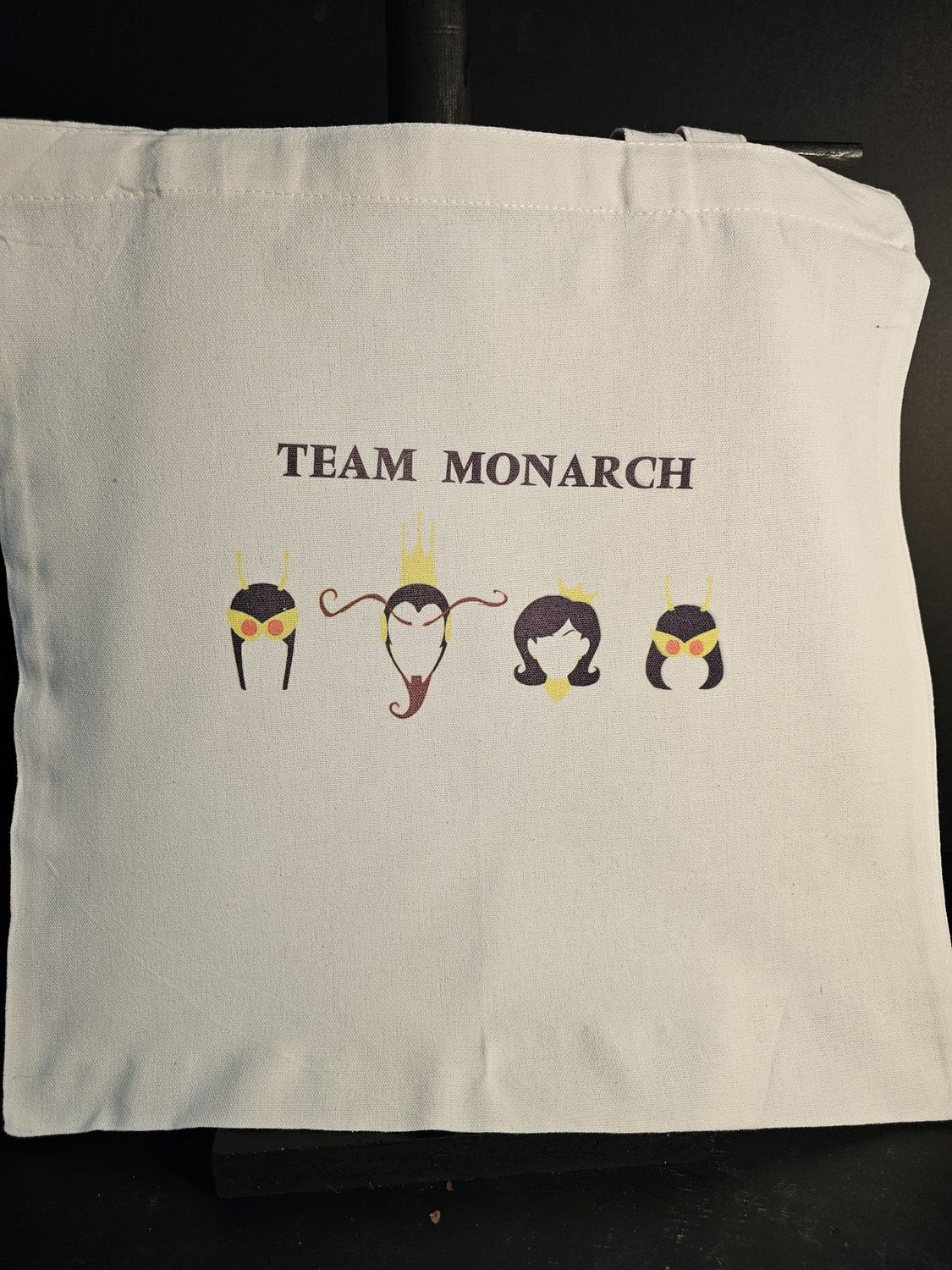 Canvas Tote Bag-Team Monarch