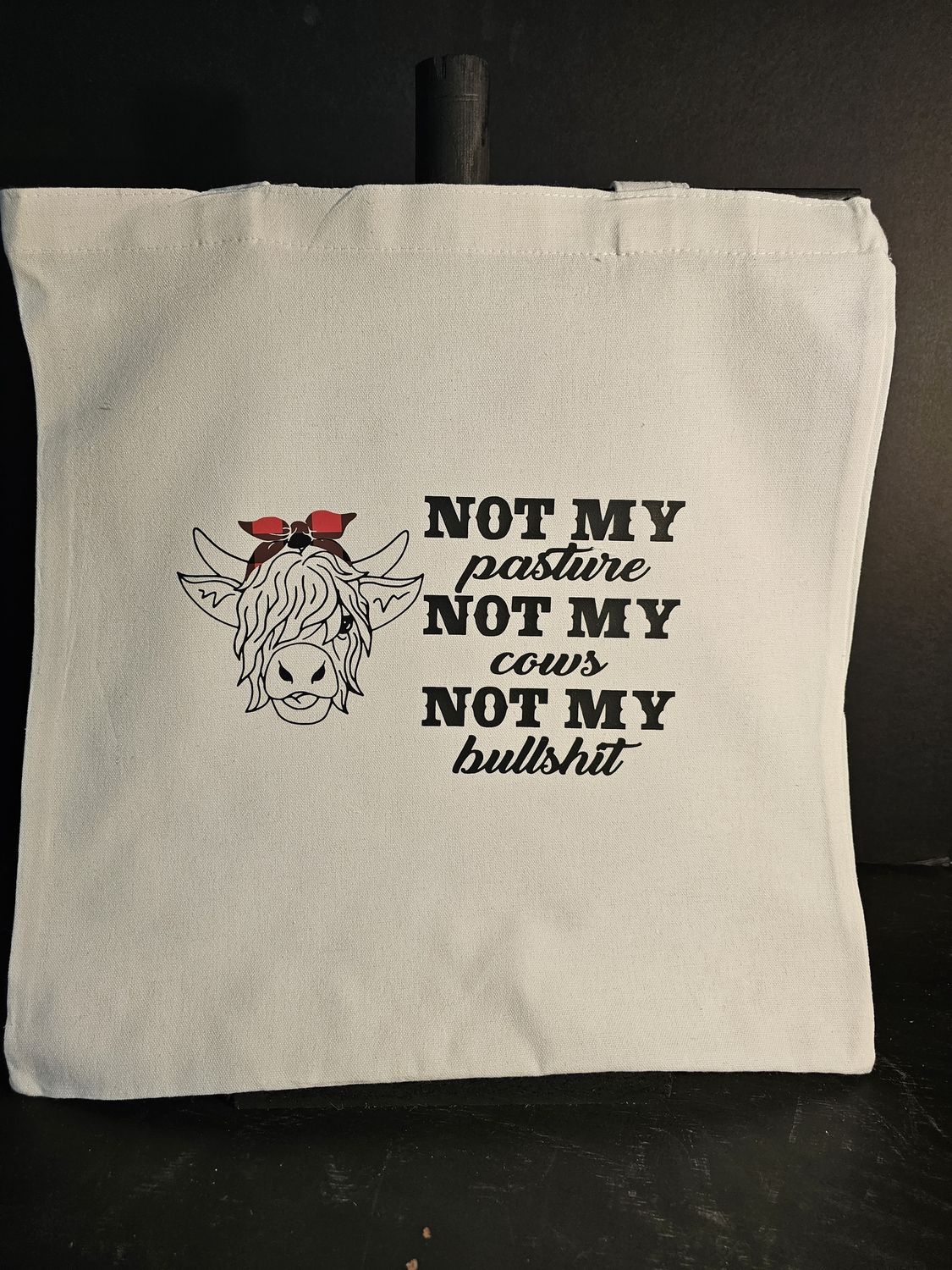 Canvas Tote Bag-Pasture