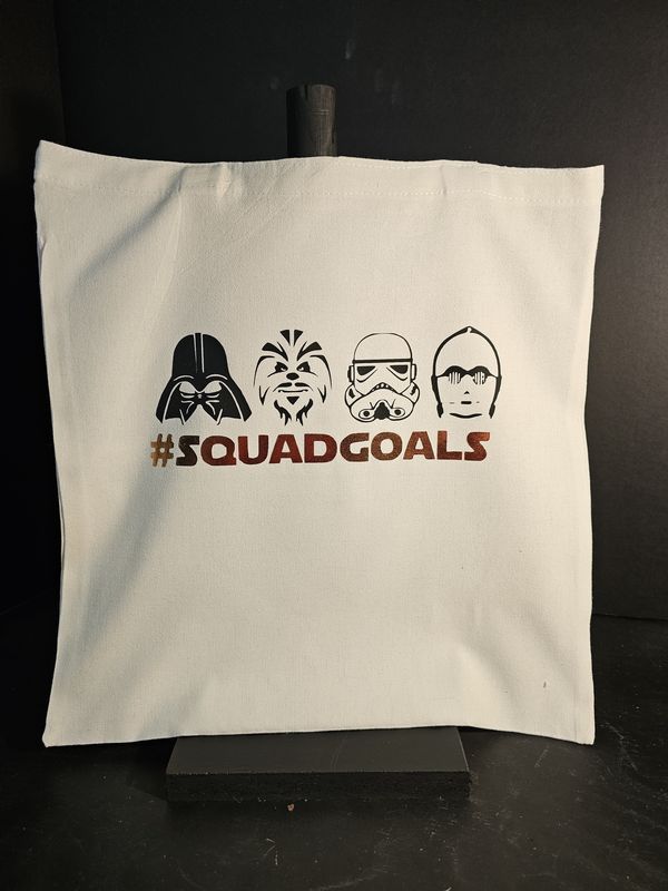 Canvas Tote Bag-Squad Goals