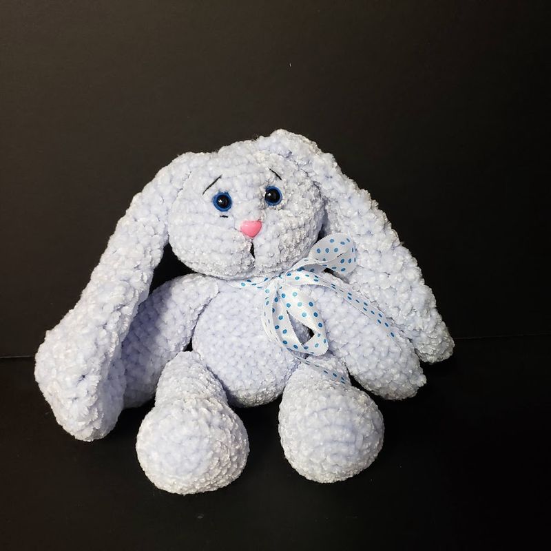 Velvet Bunny-Blue
