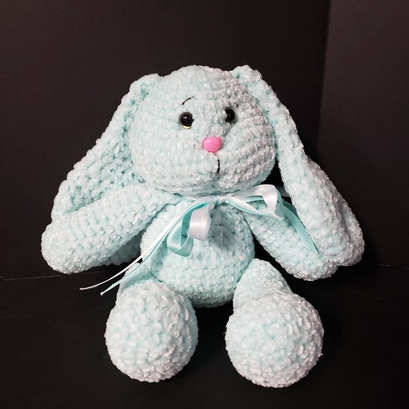 Velvet Bunny-Aqua