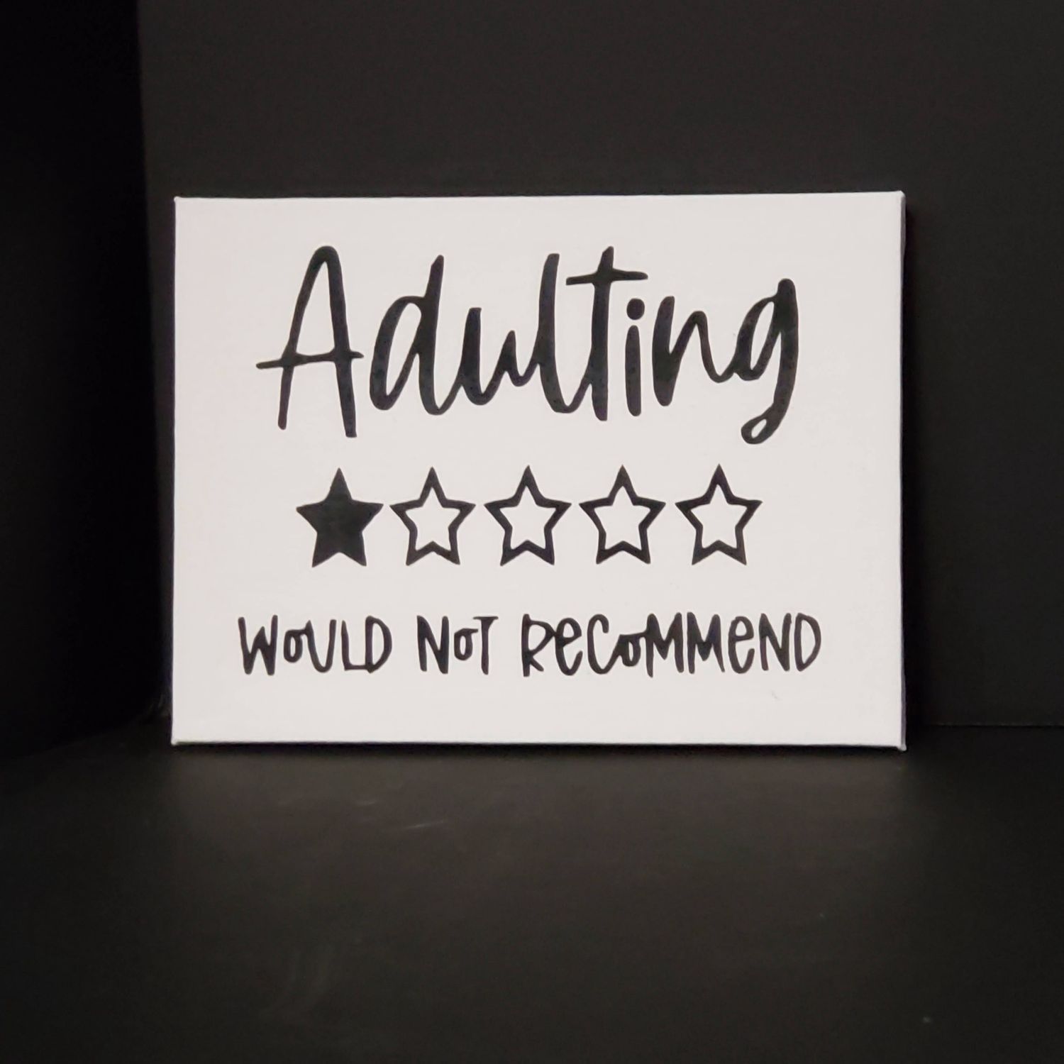 Snarky humor-Adulting