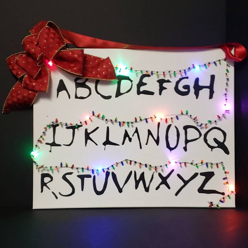 Pop Culture-Stranger things Xmas lights