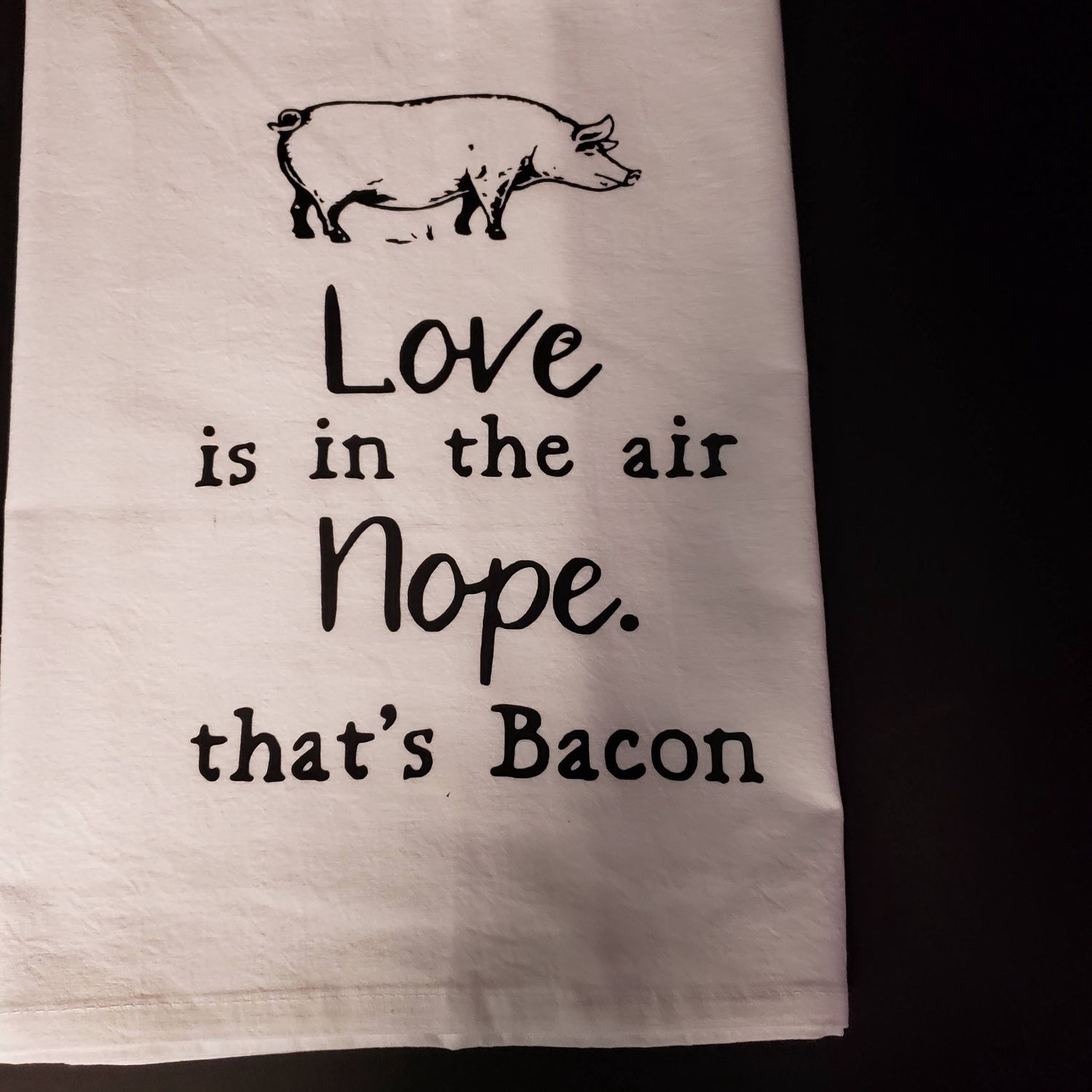 Flour Sack Towels-Bacon