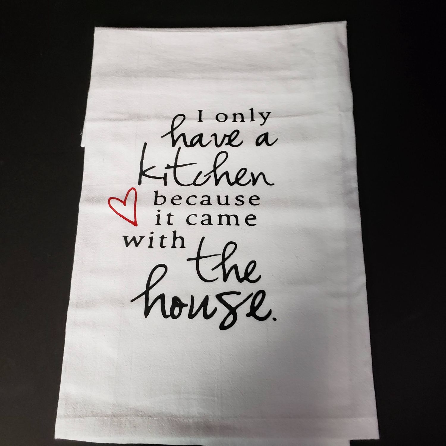 Flour Sack Towels-Kitchen comes with house
