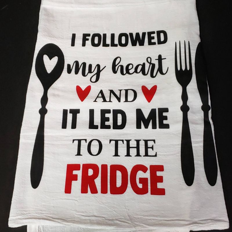 Flour Sack Towels-Led to Fridge