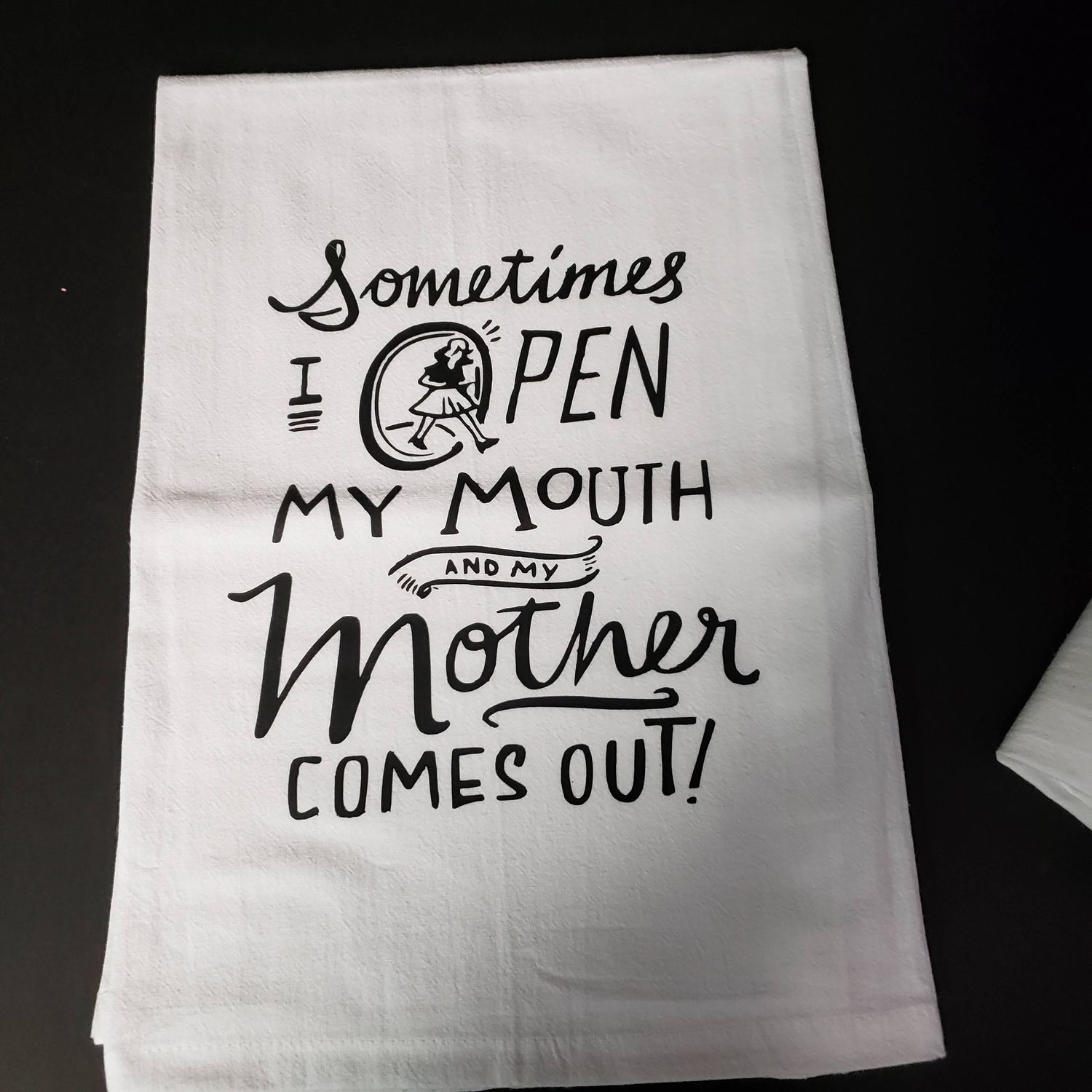 Flour Sack Towels-Mother