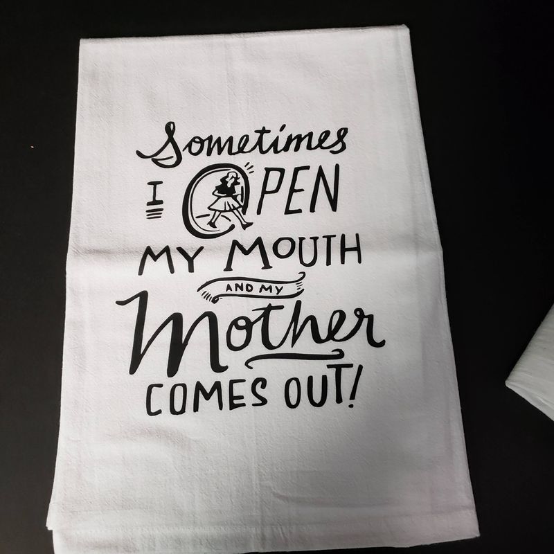 Flour Sack Towels-Mother