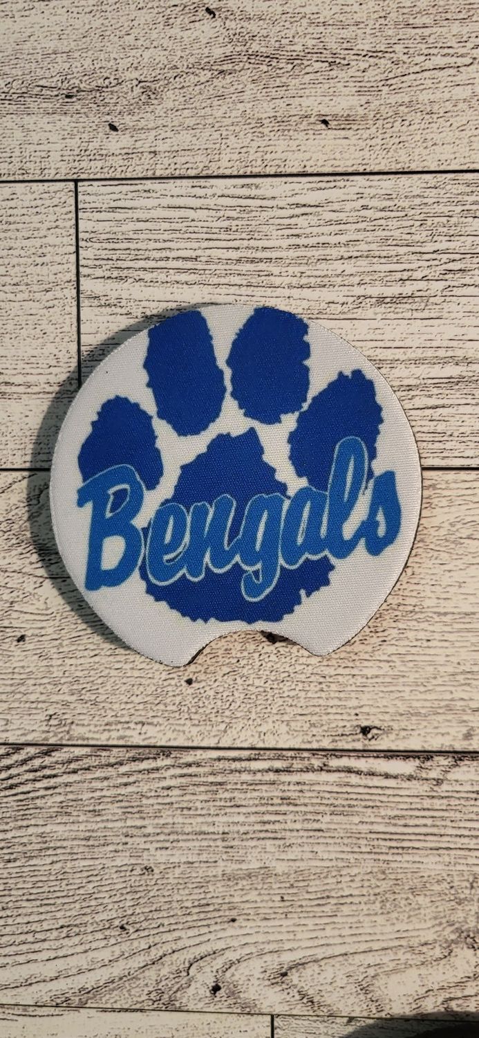 Car Coasters- Individual-Bengals