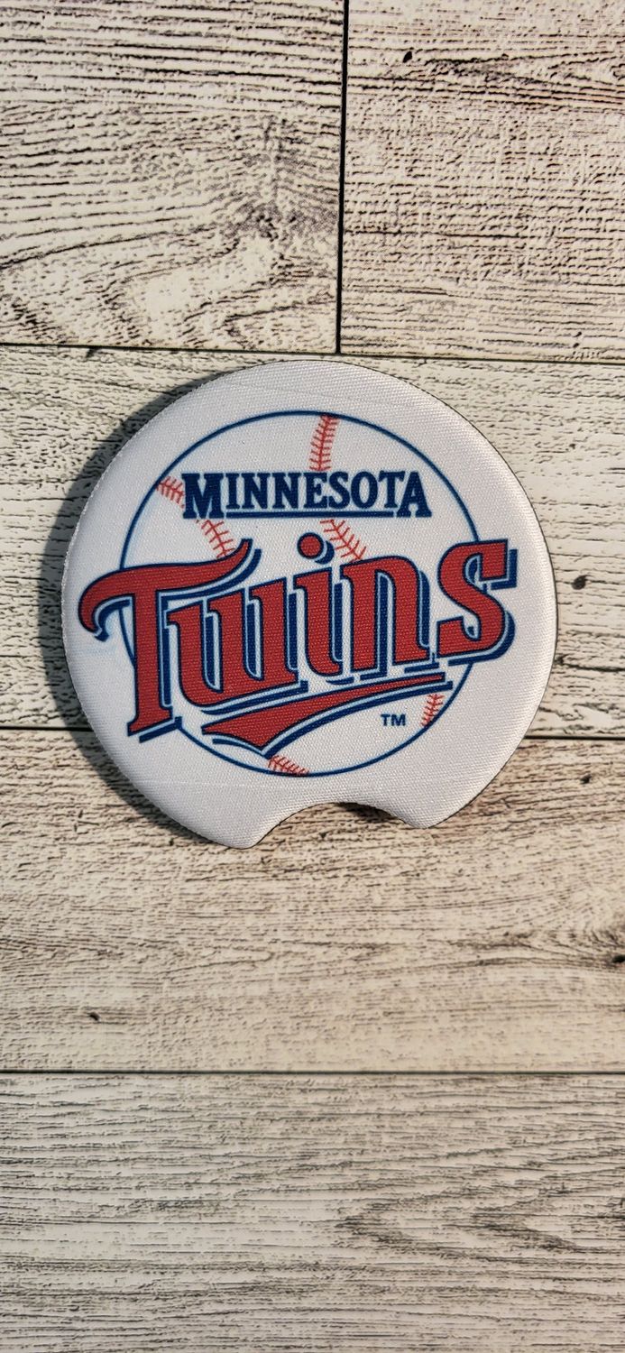 Car Coasters- Individual-MN Twins