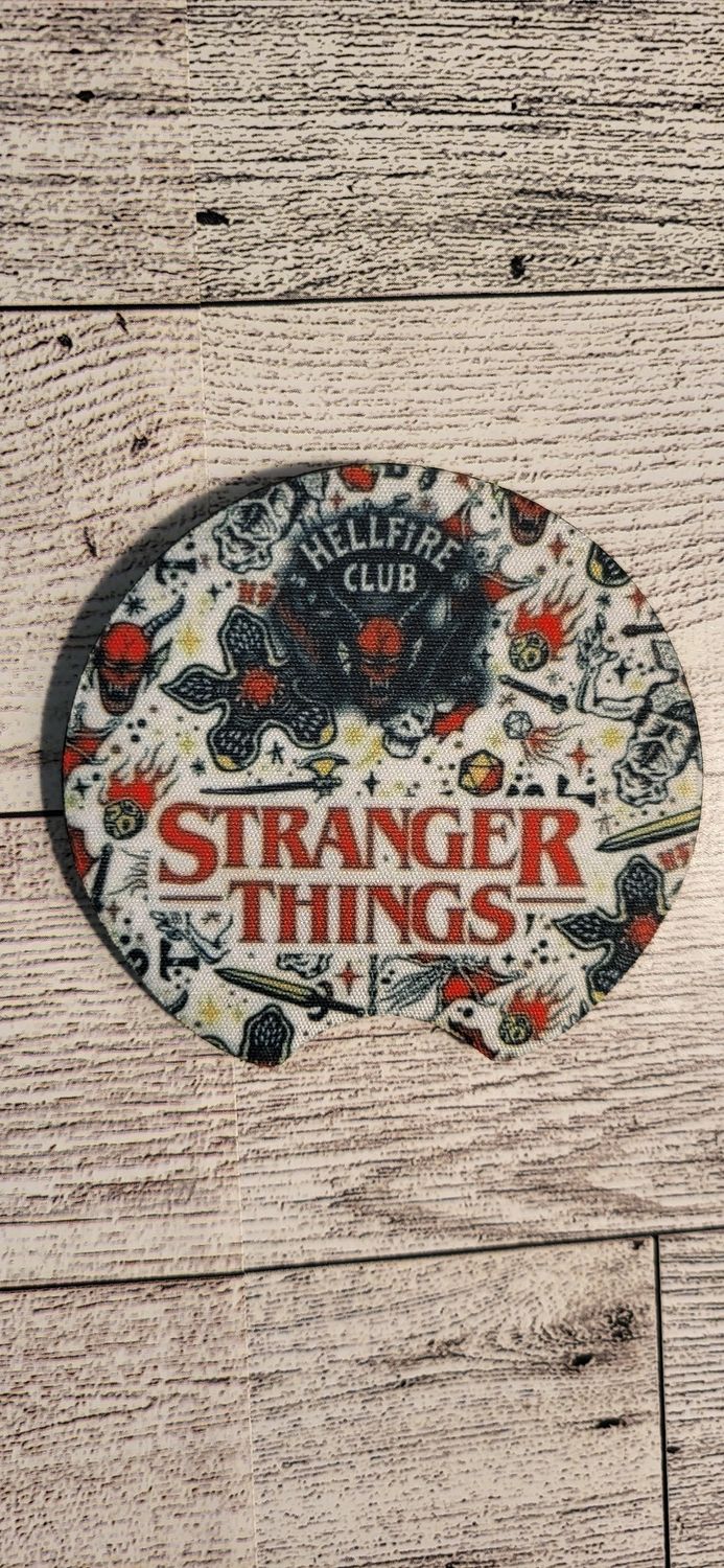 Car Coasters- Individual-Stranger Things