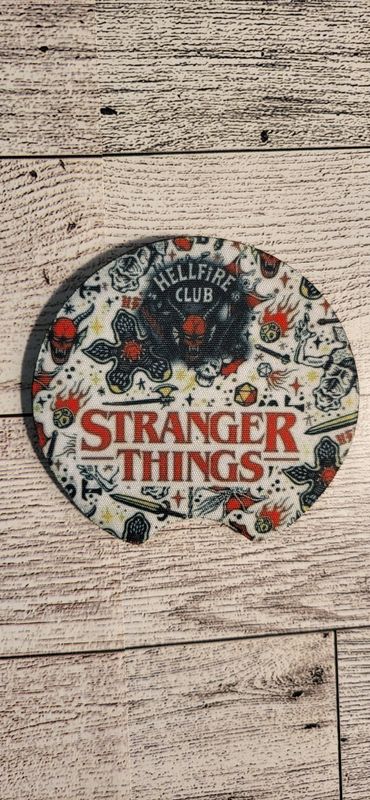 Car Coasters- Individual-Stranger Things