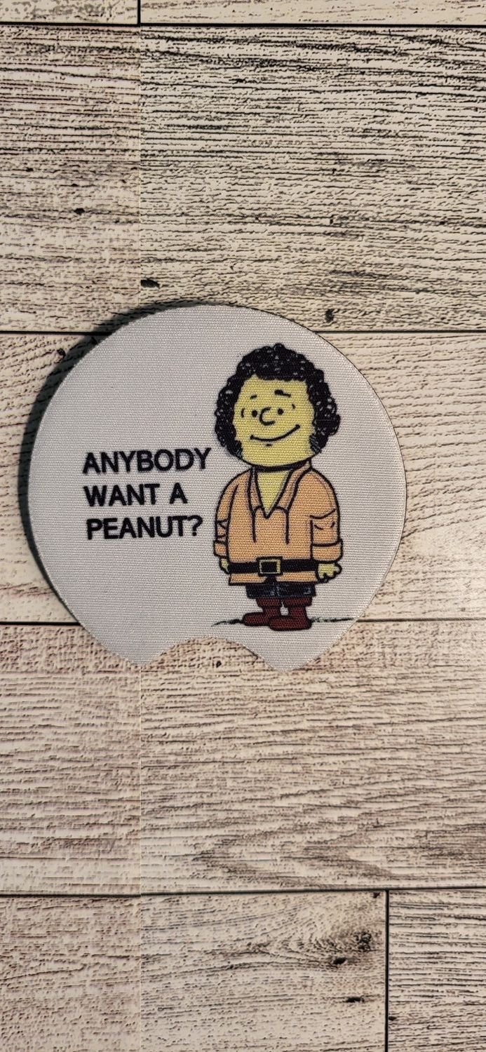 Car Coasters- Individual-Peanut
