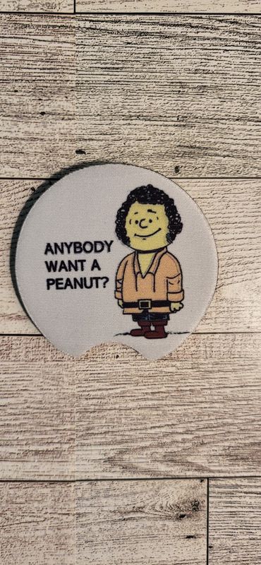 Car Coasters- Individual-Peanut