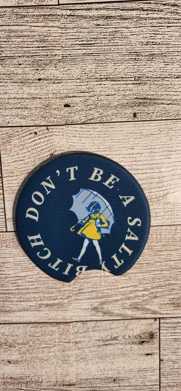 Car Coasters- Individual-Salty B*tch