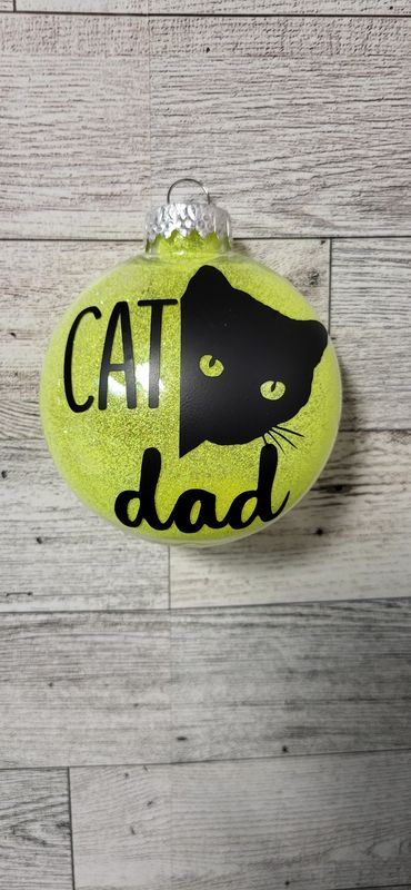 Ornaments- Individual-Cat Dad