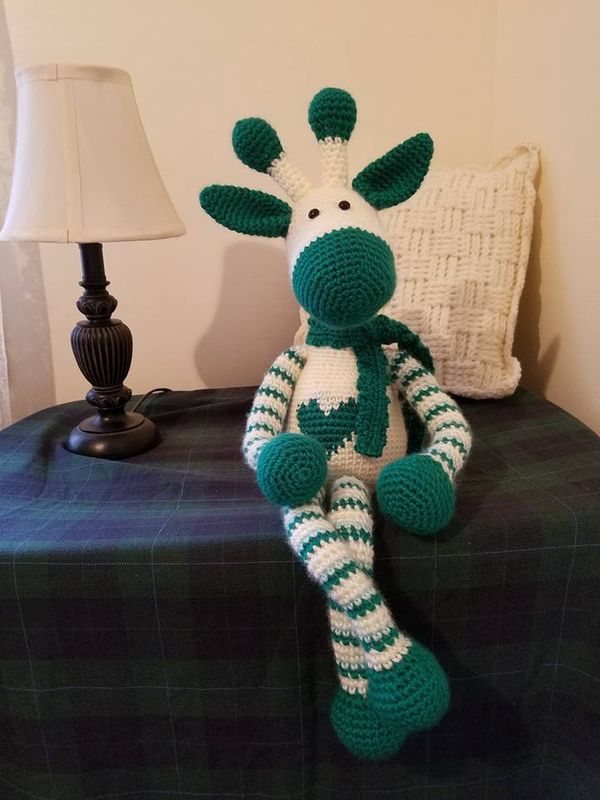 Sean the giraffe