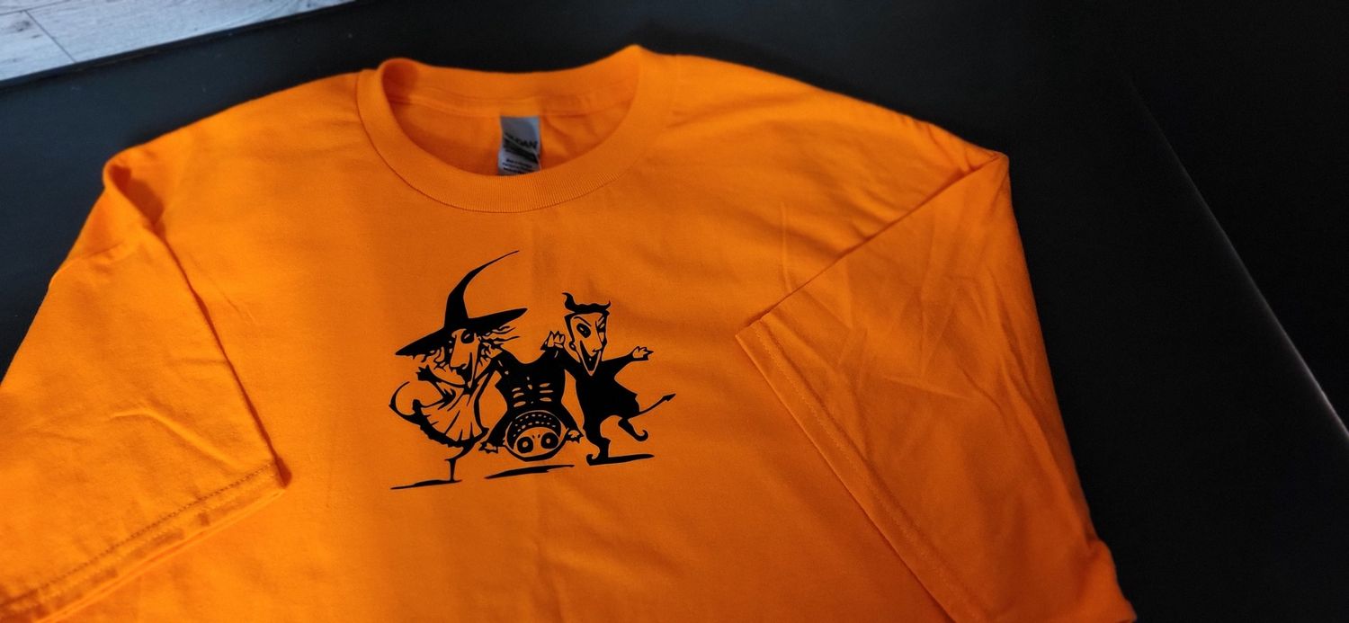 T-Shirts-Lock, Shock, Barrel- Horizontal