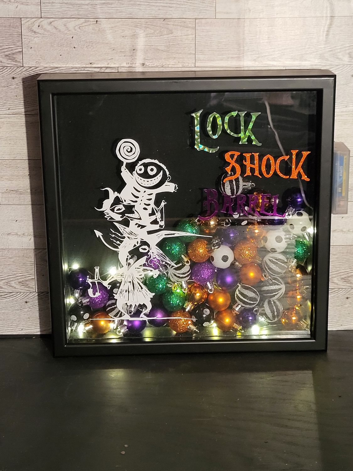 Lock Shock Barrel Shadowbox