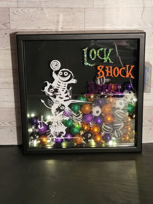 Lock Shock Barrel Shadowbox