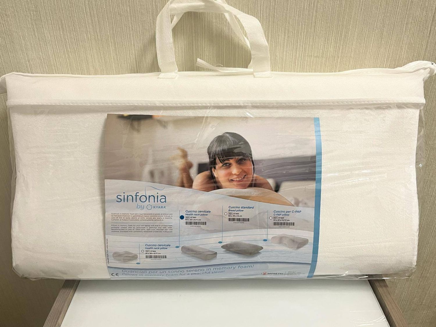 Almohada cervical de Moretti