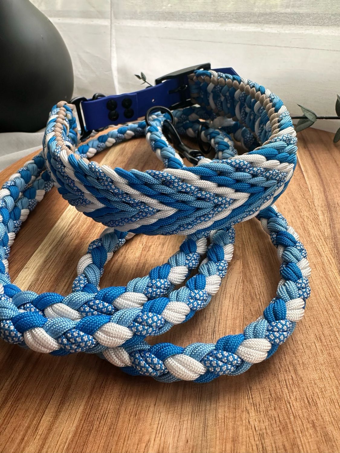 Paracord Set blau groß