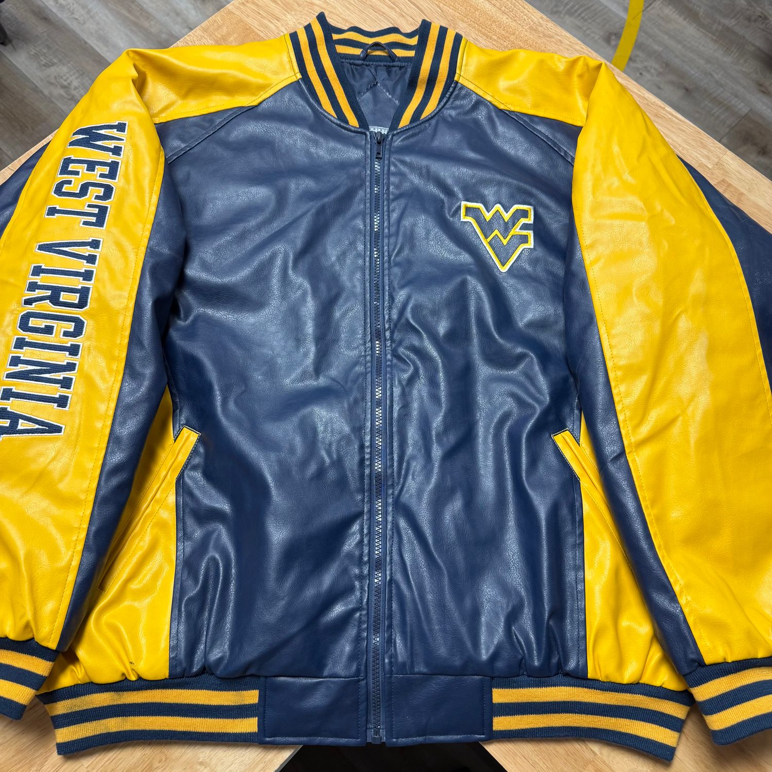 WVU S&amp;B NWT Leather XL