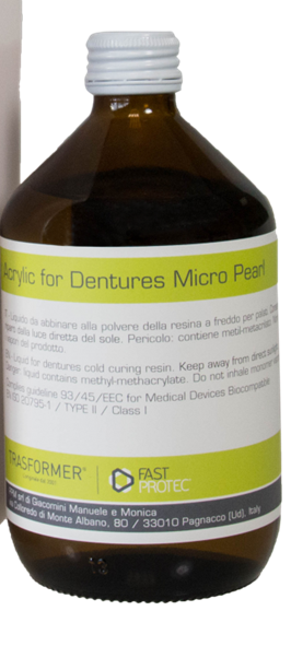 Liquido per resina microperlata
