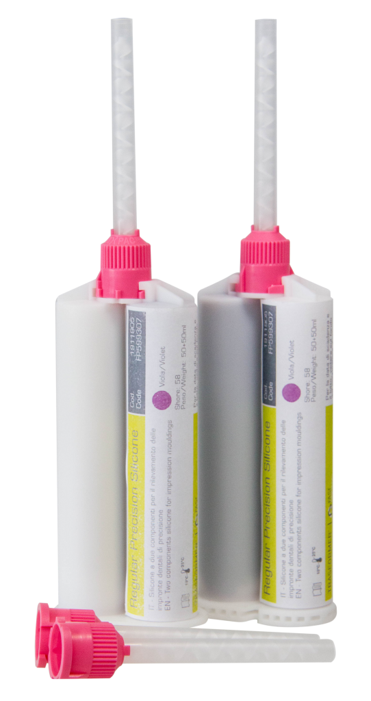 Silicone regular precision TRASPARENTE 67 sh